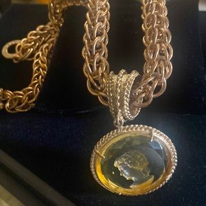 Patrizia Daliana intaglio necklace